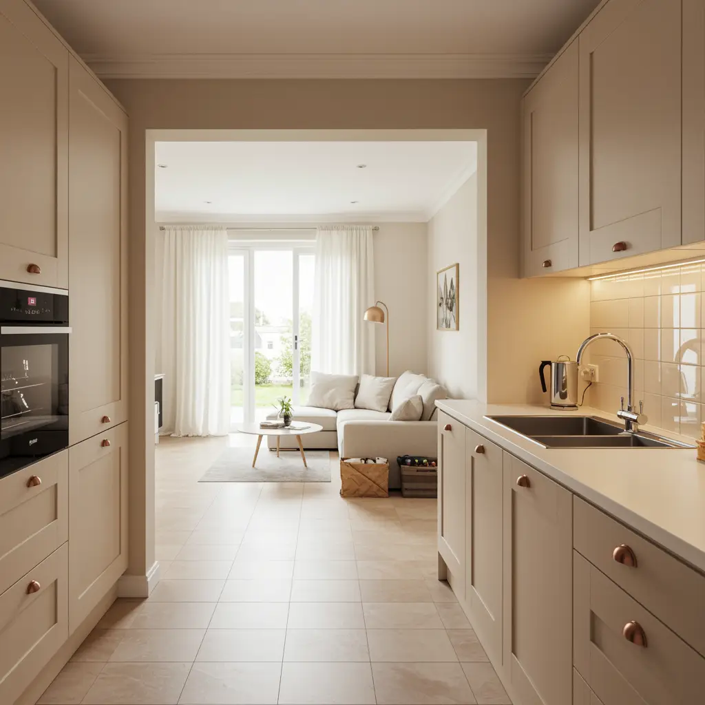 reforma de salon cocina